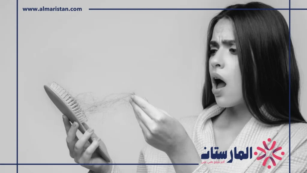 القشرة تسبب تساقط الشعر