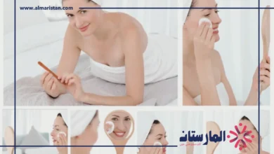 روتين العناية بالبشرة المختلطة