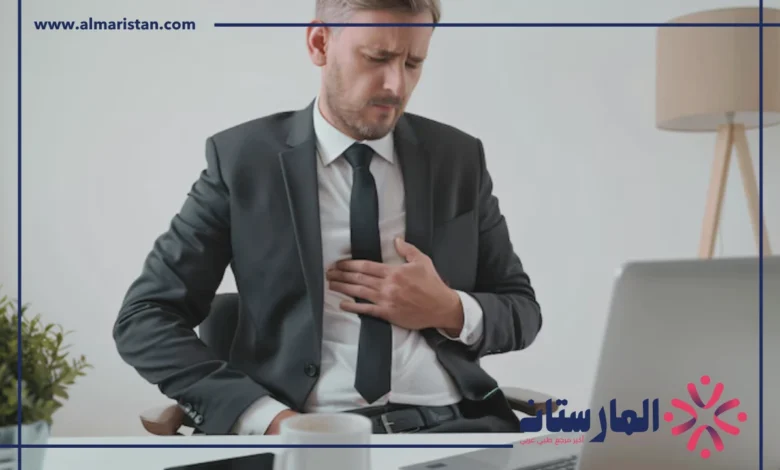 ألم في وسط القفص الصدري
